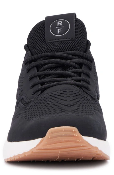 Reserve Footwear Perforated Sneaker In Black