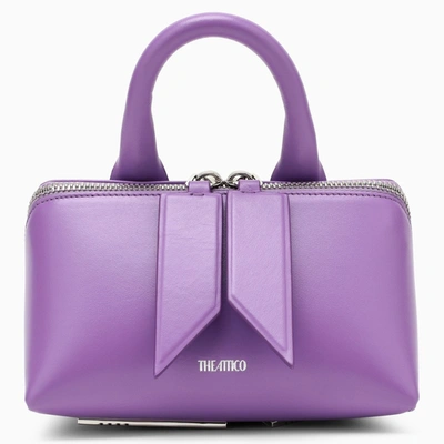 Shop Attico Mauve Mini Friday Bag In Purple