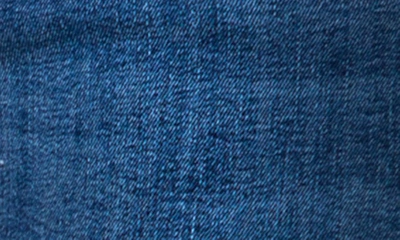 Shop Accouchée Foldover Waistband Maternity Jeans In Denim Blue