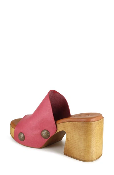 Shop Candies Candie's Fatima Platform Slide Sandal In Pink