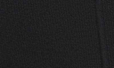 Shop St John Side Slit Half Milano Knit Pants In Black
