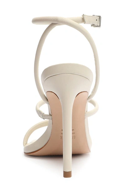 Shop Schutz Nylla Ankle Strap Sandal In Pearl