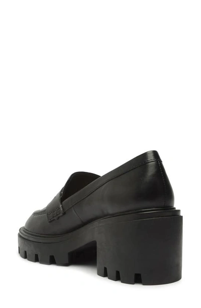 Shop Schutz Viola Platform Loafer In Black