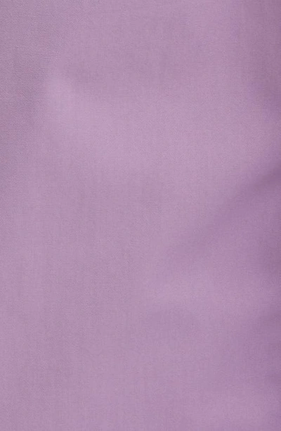 Nackiyé Gentlewoman Pleated High Waist Cotton Gabardine Trousers In Lilac