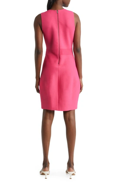Shop Ted Baker Gorjeta Knit Sheath Dress In Bright Pink