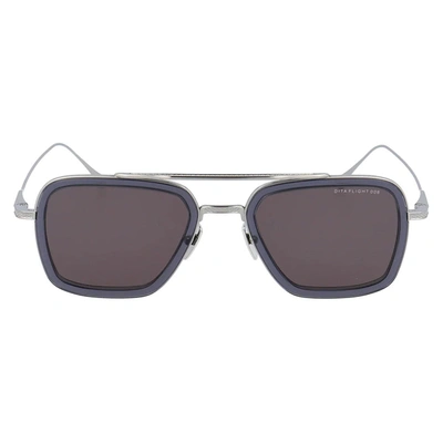 Shop Dita Flight.006 Dt 7806-g-smk-pld-52-z Unisex Square Sunglasses In Multi