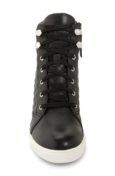 Linea Paolo Linea Paola Fiji Wedge Sneaker In Black