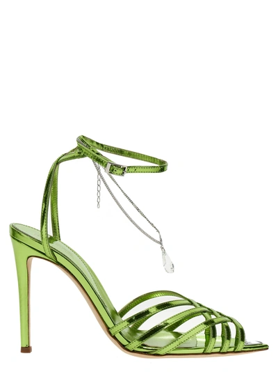 Shop Nicolo' Beretta Levy Sandals Green