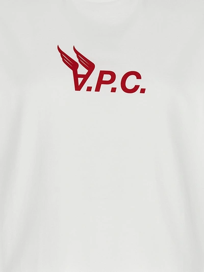 Shop Apc Hermance T-shirt In White
