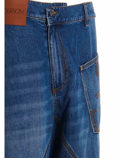 Shop Jw Anderson Jeans 'twisted Workwear'