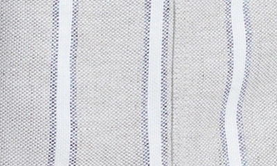 Lafayette 148 Linen Notched Collar Blazer In Sandstone Multi