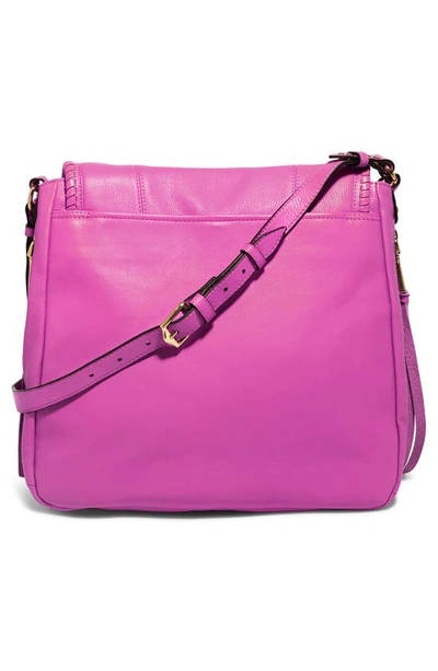 Shop Aimee Kestenberg All For Love Convertible Leather Shoulder Bag In Fuchsia