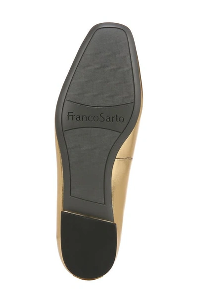 Shop Franco Sarto Vana Flat In Gold