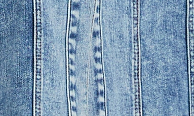 Wash Lab Denim Alice Sleeveless Denim Shirtdress In Mountain Blue