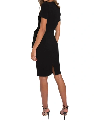 Shop Black Halo Harbor Sheath Dress Black