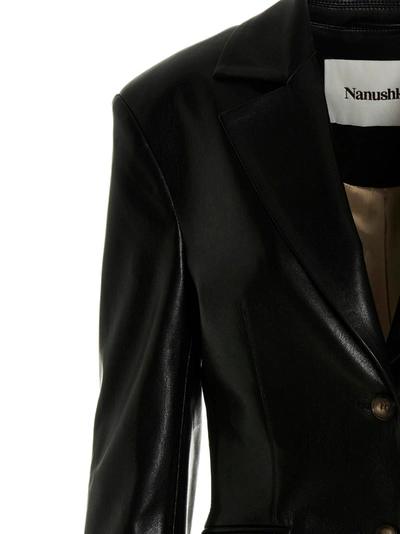 Shop Nanushka 'hathi' Blazer Jacket