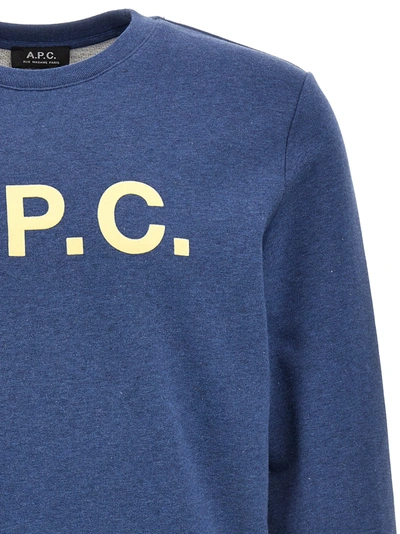 Shop Apc Sweatshirt Blue