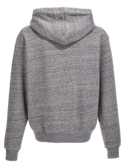 Shop Dsquared2 Cool Fit Hoodie Sweatshirt Gray