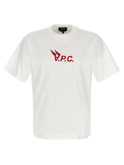 Shop Apc Hermance T-shirt White