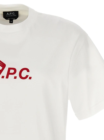 Shop Apc Hermance T-shirt White