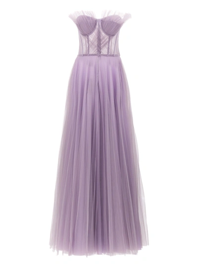 Shop 19:13 Dresscode Long Tulle Dress Dresses Purple