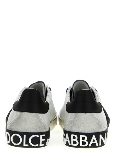 Shop Dolce & Gabbana Portofino Sneakers White/black