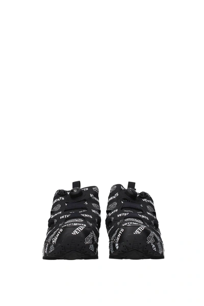 Shop Vetements Sneakers Reebok Star Wars Fabric Black