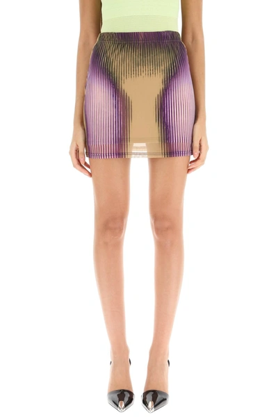 Shop Y/project Trompe L'oeil Jean Paul Gaultier Mini Skirt