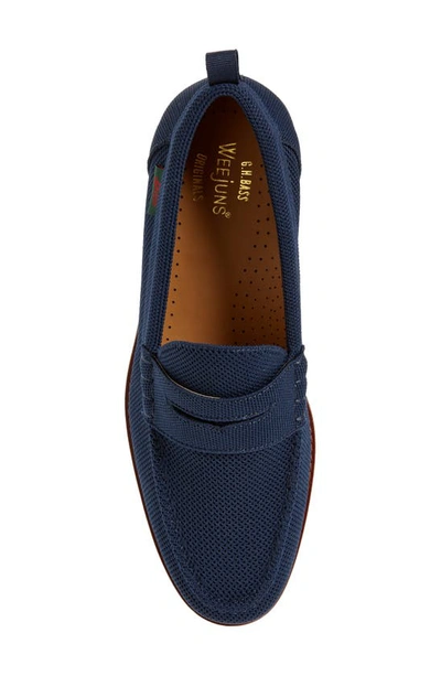 Shop Gh Bass Larson Penny Loafer In Navy