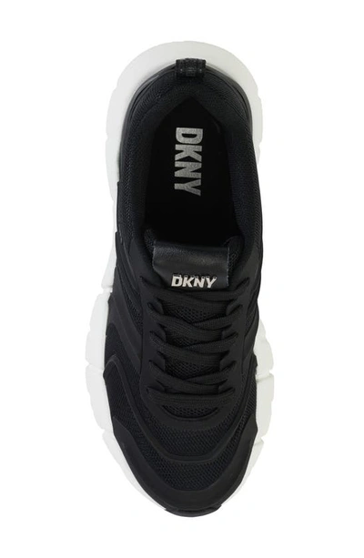 Shop Dkny Adina Sneaker In Black