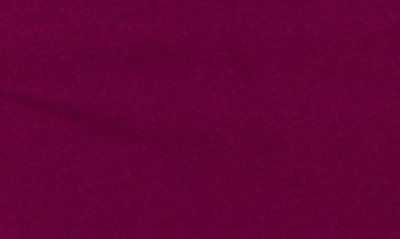Dress The Population Iris Slit Crepe Gown In Dark Magenta