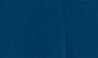 Dress The Population Iris Plunging Crepe Gown In Peacock Blue