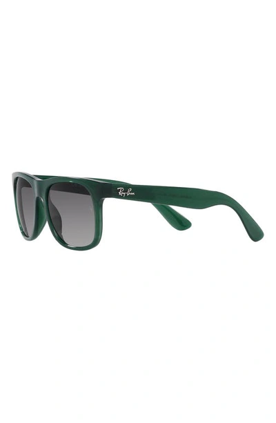 RAY BAN RAY-BAN KIDS' JUNIOR JUSTIN 48MM GRADIENT SMALL SQUARE SUNGLASSES 