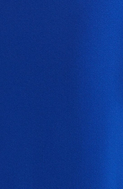 Tahari Asl Zipper Jacket Skirt Suit In Cobalt