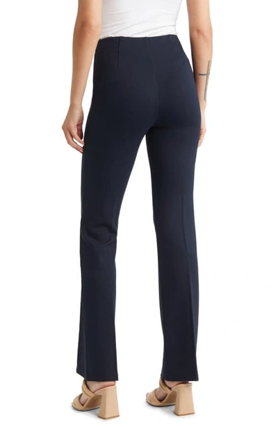 Lyssé Elysse Wide-leg Ponte Pants In Midnight