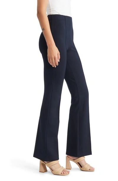 Lyssé Elysse Wide-leg Ponte Pants In Midnight