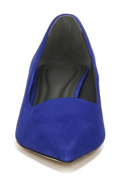 Sarto By Franco Sarto Diva Pointed Toe Pump In Cobalt