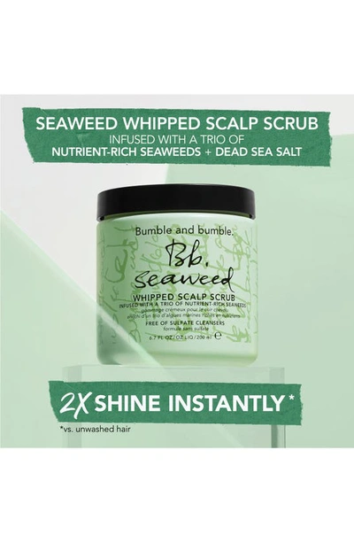 Shop Bumble And Bumble Seaweed Whipped Scalp Scrub, 8.5 oz