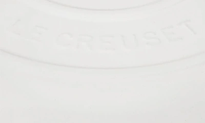 Shop Le Creuset Signature 3.5-quart Enameled Cast Iron Braiser In White Marble