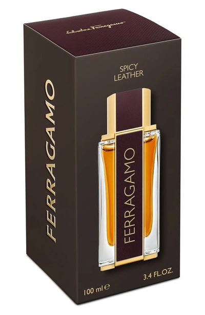 Ferragamo Spicy Leather Eau De Parfum 3.4 Oz.