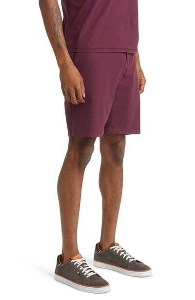 Shop Good Man Brand Flex Pro 9-inch Jersey Shorts In Fig
