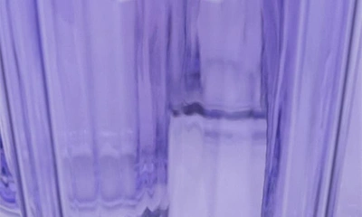 Shop Estelle Colored Glass Sunday Set Of 6 Highball Glasses In Lavender