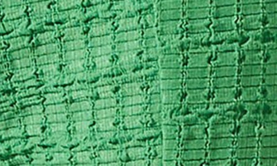 Shop Astr Zoey Textured Slit Hem Knit Pants In Green