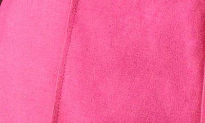 Astr Amiah Pintuck Linen Blend Shorts In Pink