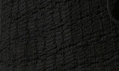 Shop Astr Zoey Textured Tie Front Crop Top In Black