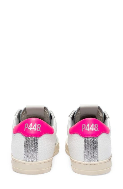 P448 Women's F23john-w Embellished Lace Up Low Top Sneakers In Peakary