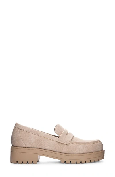 Shop Dirty Laundry Voidz Platform Penny Loafer In Natural