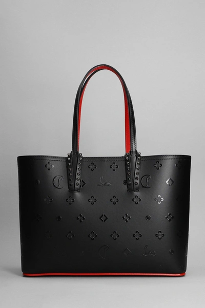 Christian Louboutin - Cabata Red & Black Patent Small Tote