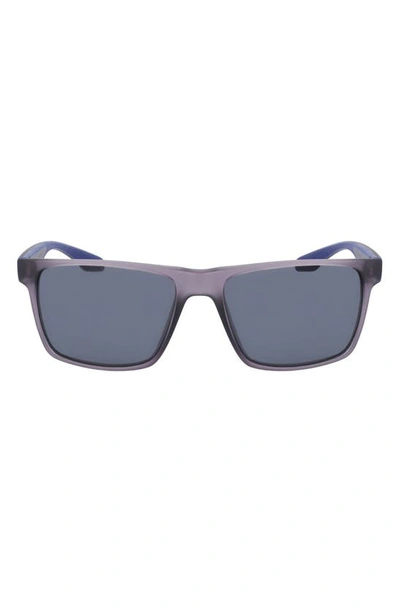 Shop Cole Haan 58mm Square Sunglasses In Matte Smoke