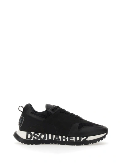 Shop Dsquared2 Low-top Sneaker In Nero